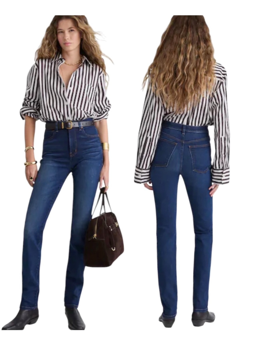 Madewell The Pencil Jean in Super Stretch Denim waist 31” NWT $148